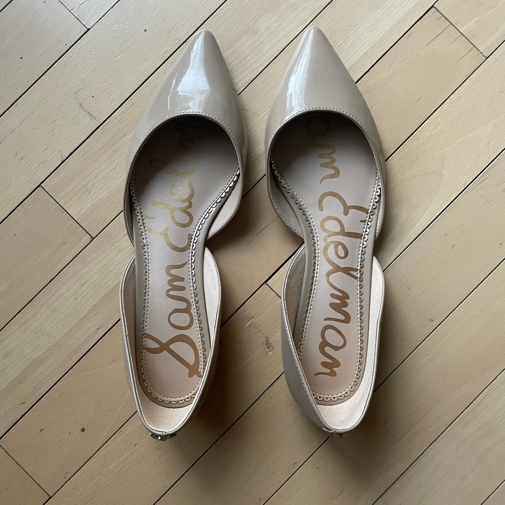 Sam Edelman Nude Flats